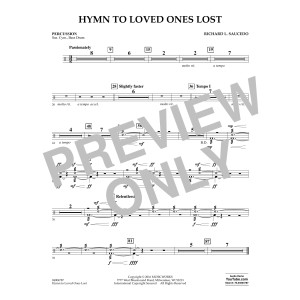 Hymn to Loved Ones Lost - Percussion