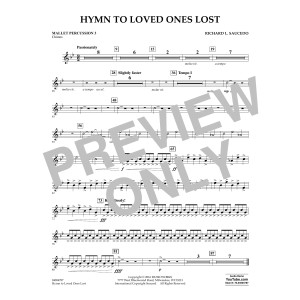 Hymn to Loved Ones Lost - Mallet Percussion 3