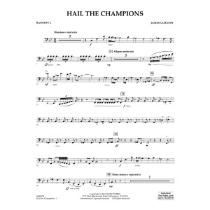 Hail the Champions - Bassoon 2