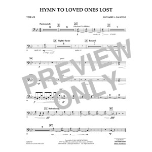 Hymn to Loved Ones Lost - Timpani