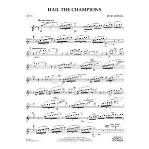 Hail the Champions - Flute 1