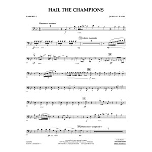 Hail the Champions - Bassoon 1