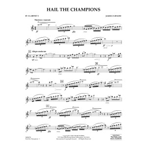 Hail the Champions - Bb Clarinet 1