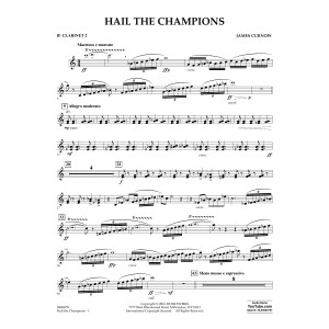 Hail the Champions - Bb Clarinet 2