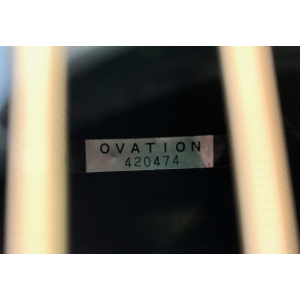 Ovation 3862 Pinnacle Series 1990-1992 Negro