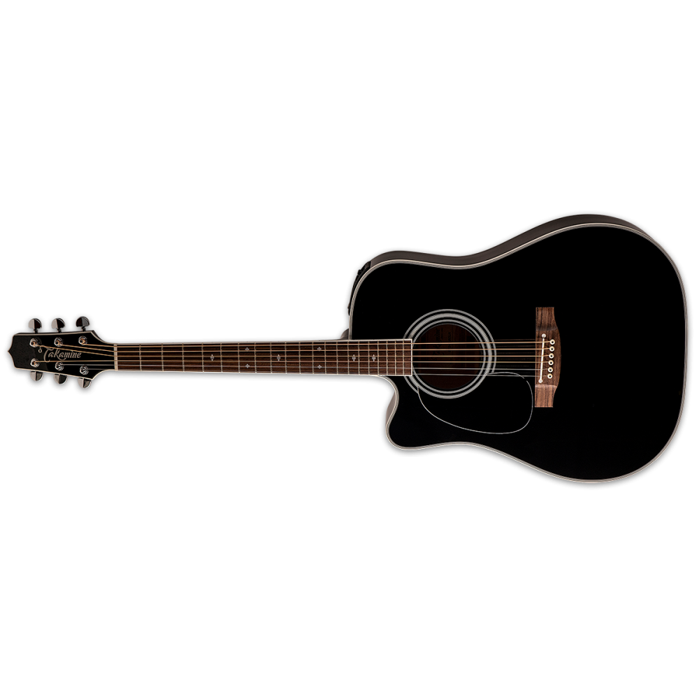 Takamine Legacy EF341SC Guitare électro-acoustique - Noir