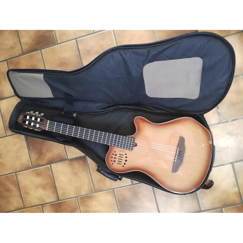 Godin Grand Concert SA lightburst, touche en ébène