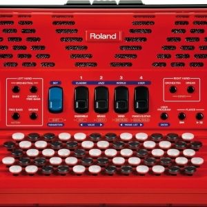 Roland FR-1xb Button-type V-Accordion - Black