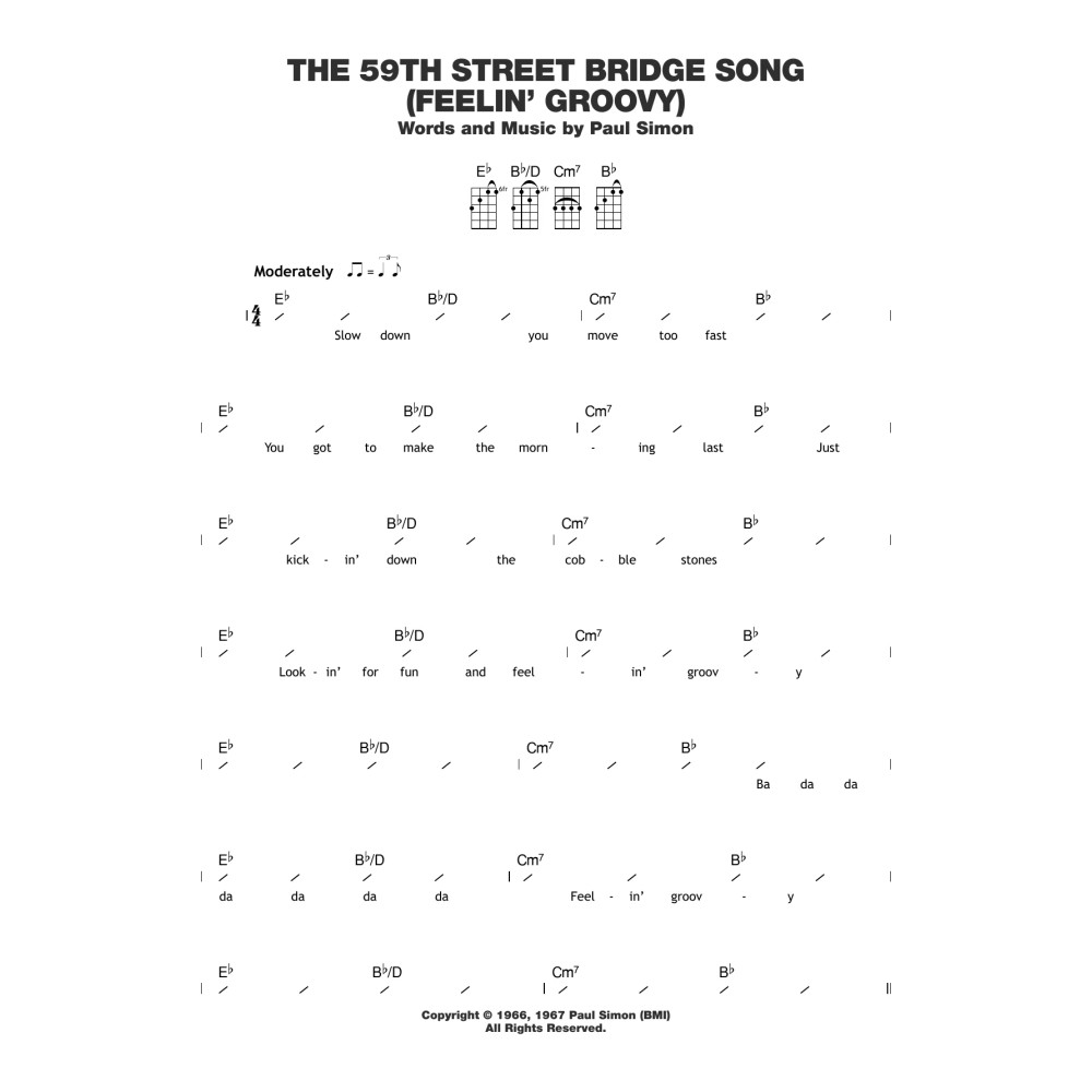 The 59th Street Bridge Song (Feelin' Groovy)