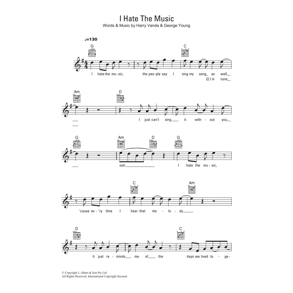 I Hate The Music