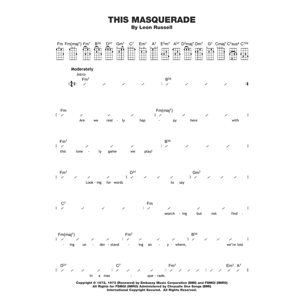This Masquerade