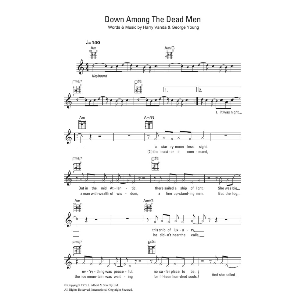 Down Among The Dead Men