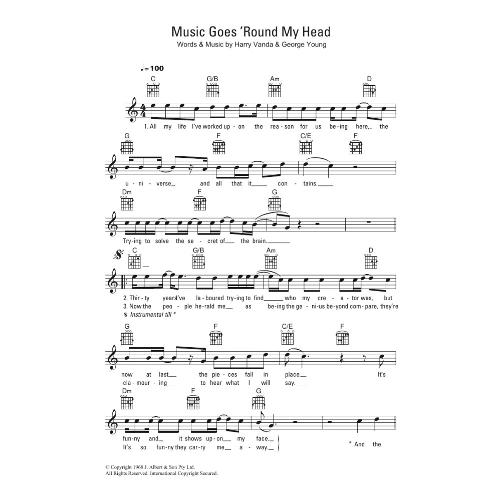 Music Goes 'Round My Head
