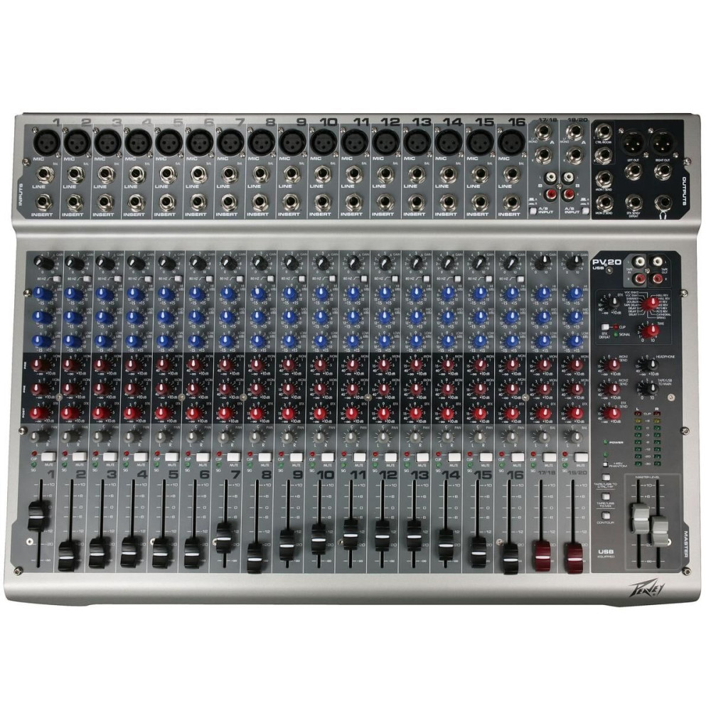 Table de mixage Peavey 20 usb