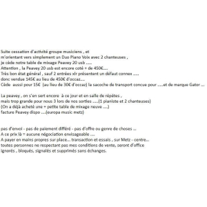 Peavey 20 usb Mixing Console