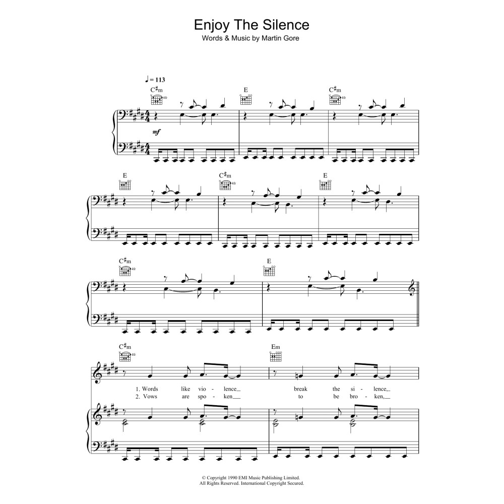 Enjoy The Silence