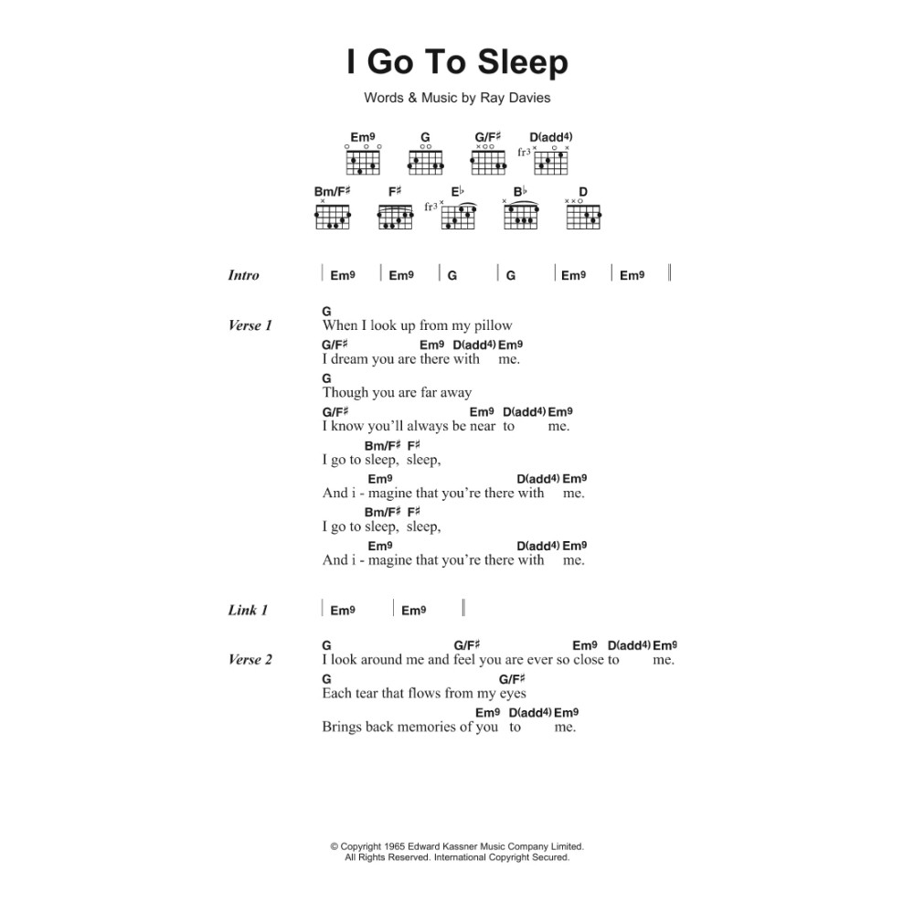 I Go To Sleep