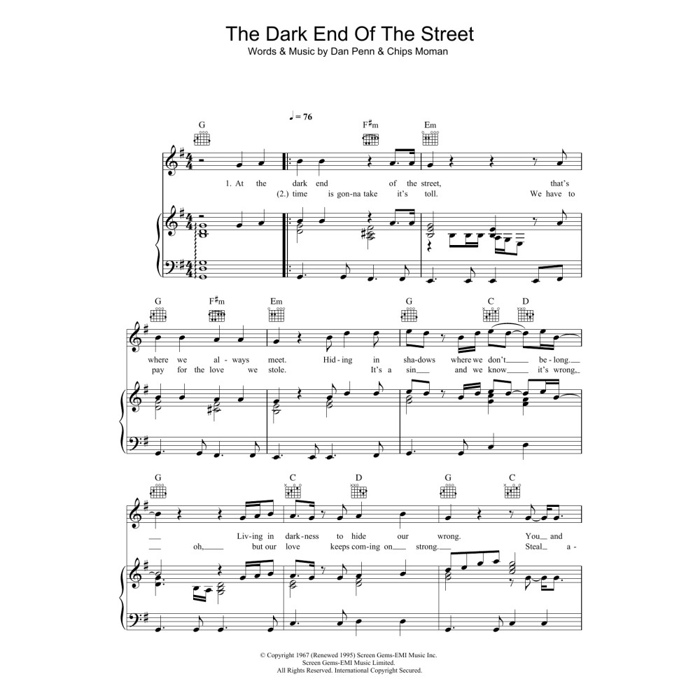The Dark End Of The Street