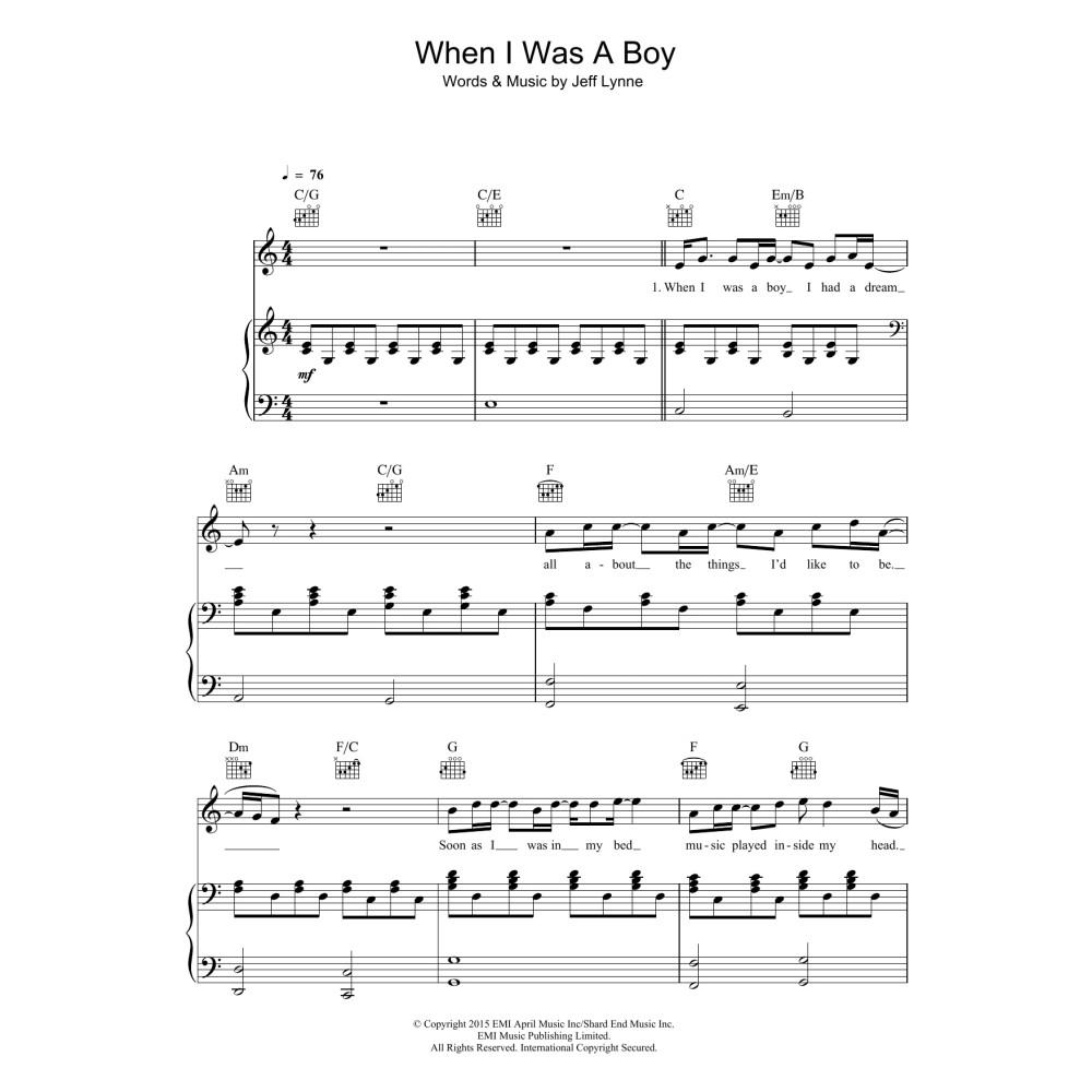 When I Was A Boy