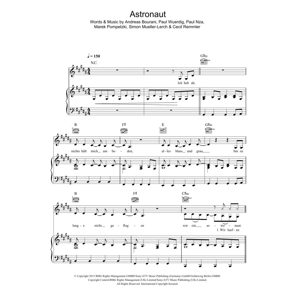 Astronaut (featuring Andreas Bourani)