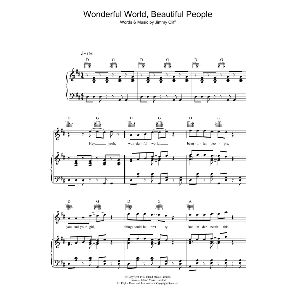 Wonderful World, Beautiful People