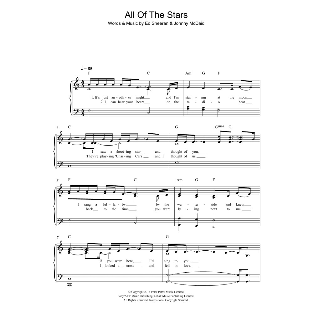 All Of The Stars