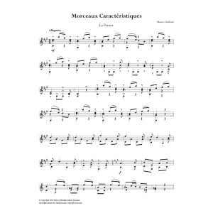 Morceaux Caracteristiques