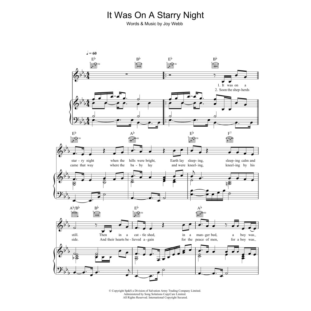 (It Was On) A Starry Night