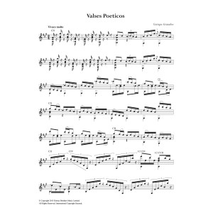 Valses Poeticos