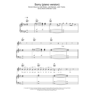 Sorry (piano version)