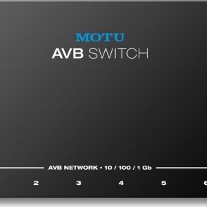 MOTU AVB Switch - Commutateur de pontage audio-vidéo à 5 ports