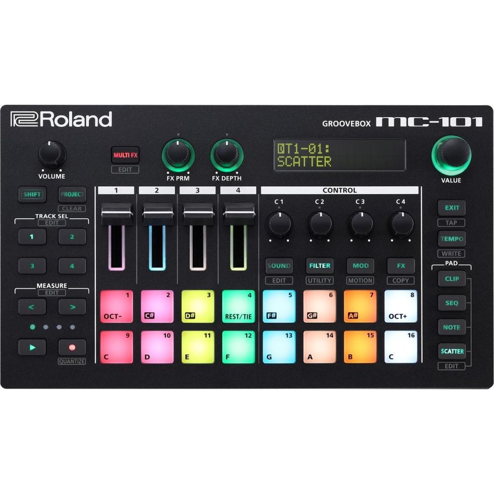 Roland MC-101 4-track Groovebox