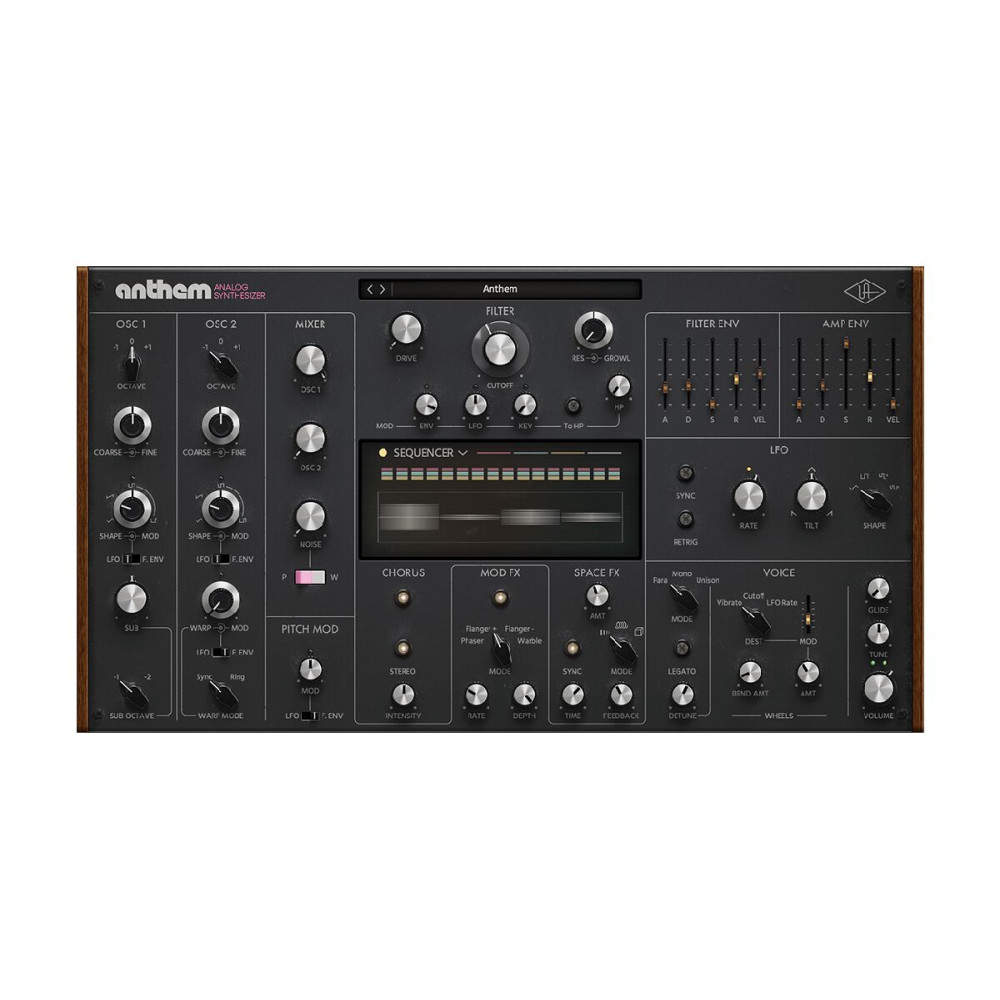 UAD Anthem Sintetizador Analógico