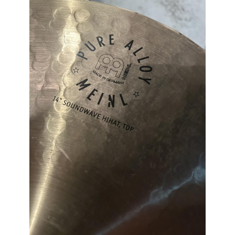Meinl Pure Alloy Soundwave 14" Hi-Hat Cymbals