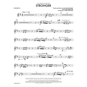 Stronger - Bb Trumpet 2