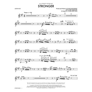 Stronger - Alto Sax
