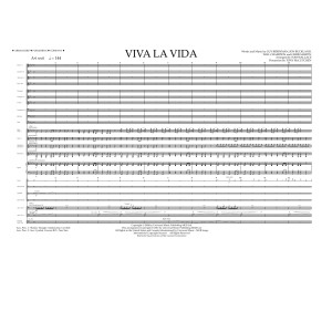 Viva La Vida - Full Score