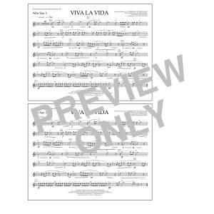Viva La Vida - Alto Sax 1