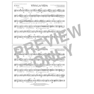 Viva La Vida - Bb Horn