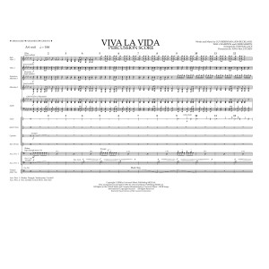 Viva La Vida - Percussion Score