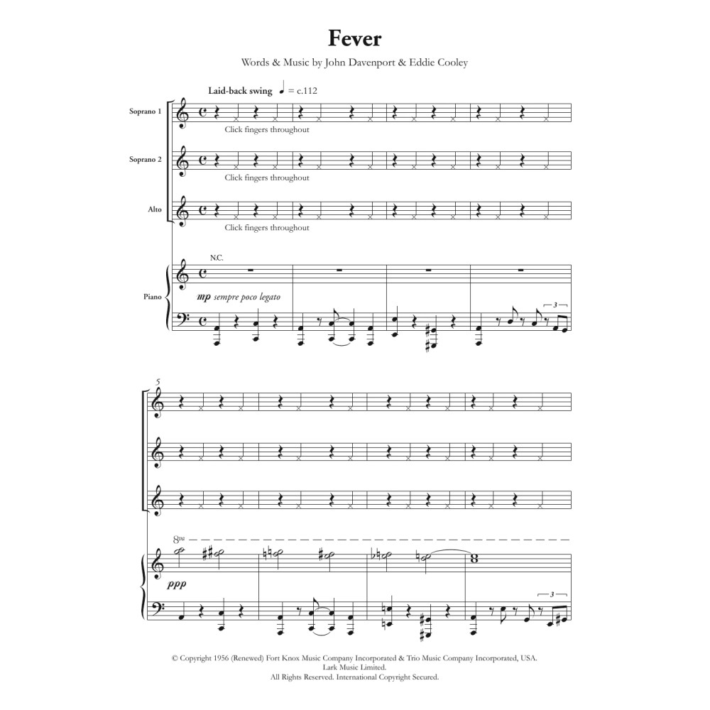 Fever (arr. Berty Rice)