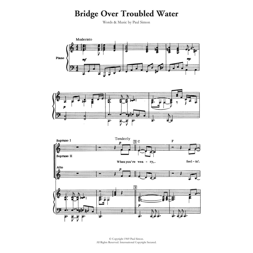 Bridge Over Troubled Water (arr. Berty Rice)