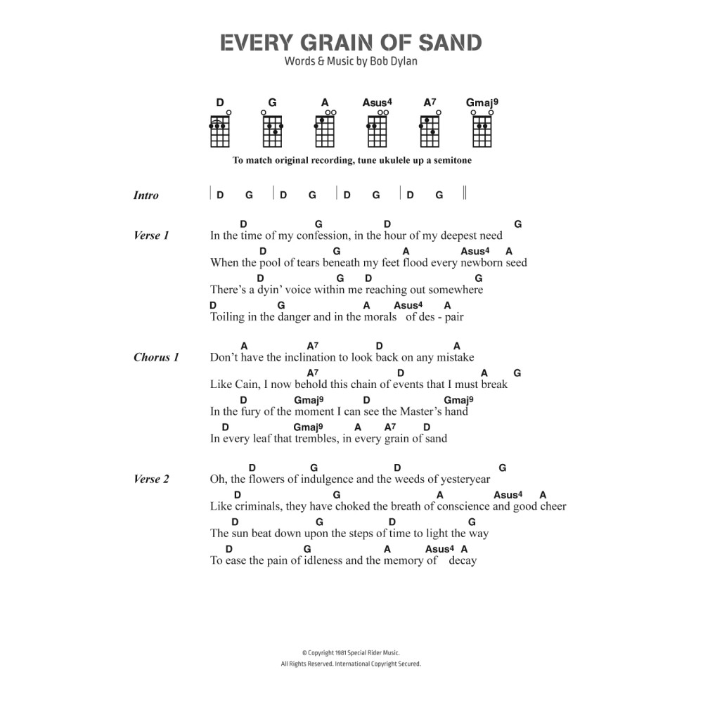 Every Grain Of Sand