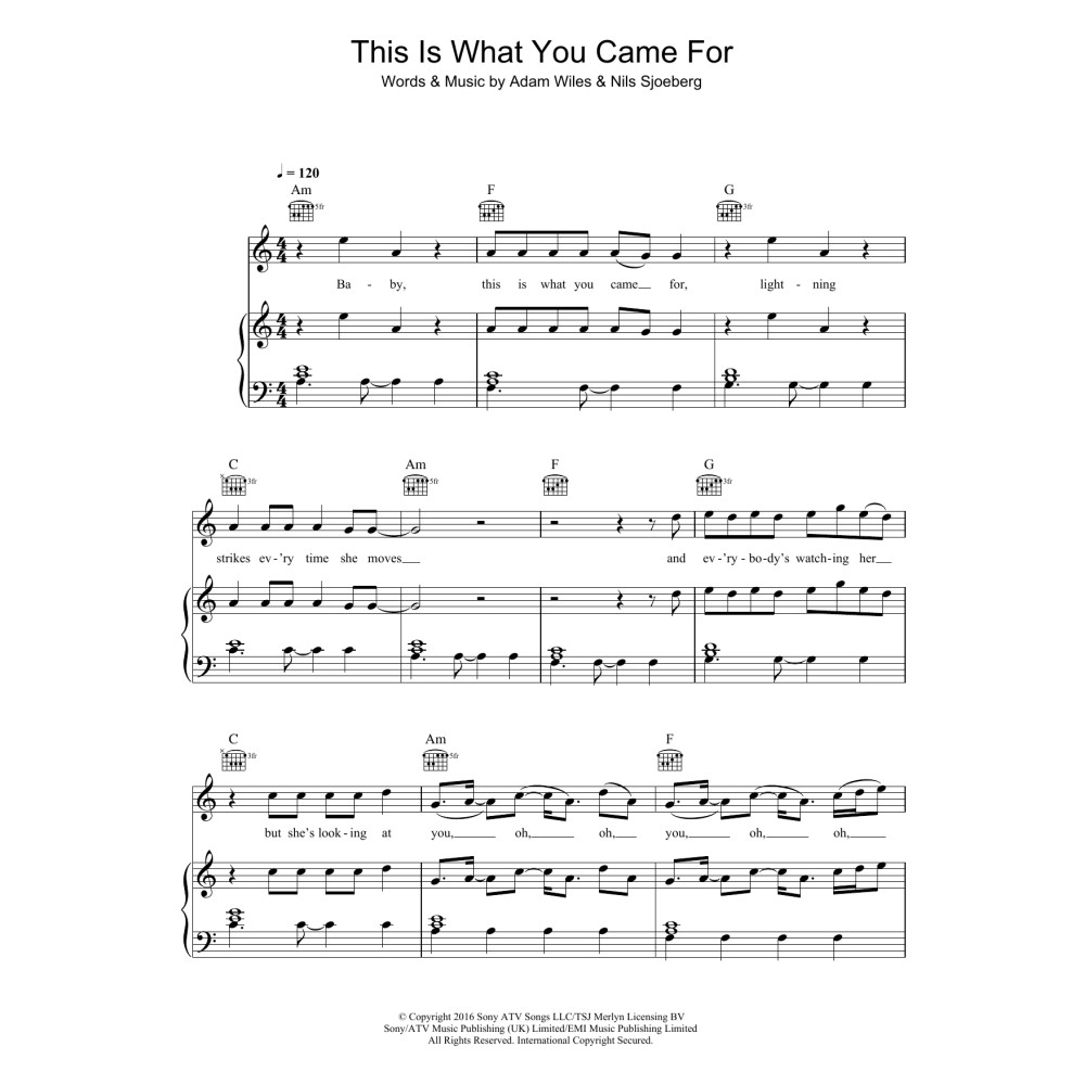 This Is What You Came For (featuring Rihanna)