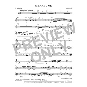 Speak to Me - Bb Trumpet 2