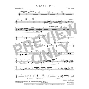 Speak to Me - Bb Trumpet 3