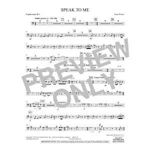 Speak to Me - Euphonium B.C.