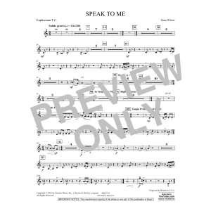 Speak to Me - Euphonium T.C.