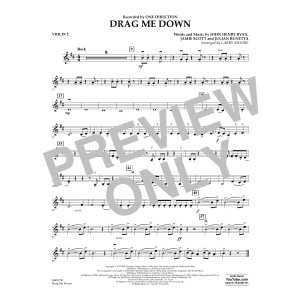 Drag Me Down - Violin 2