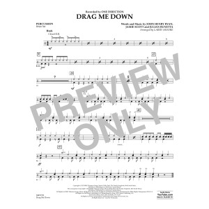Drag Me Down - Percussion